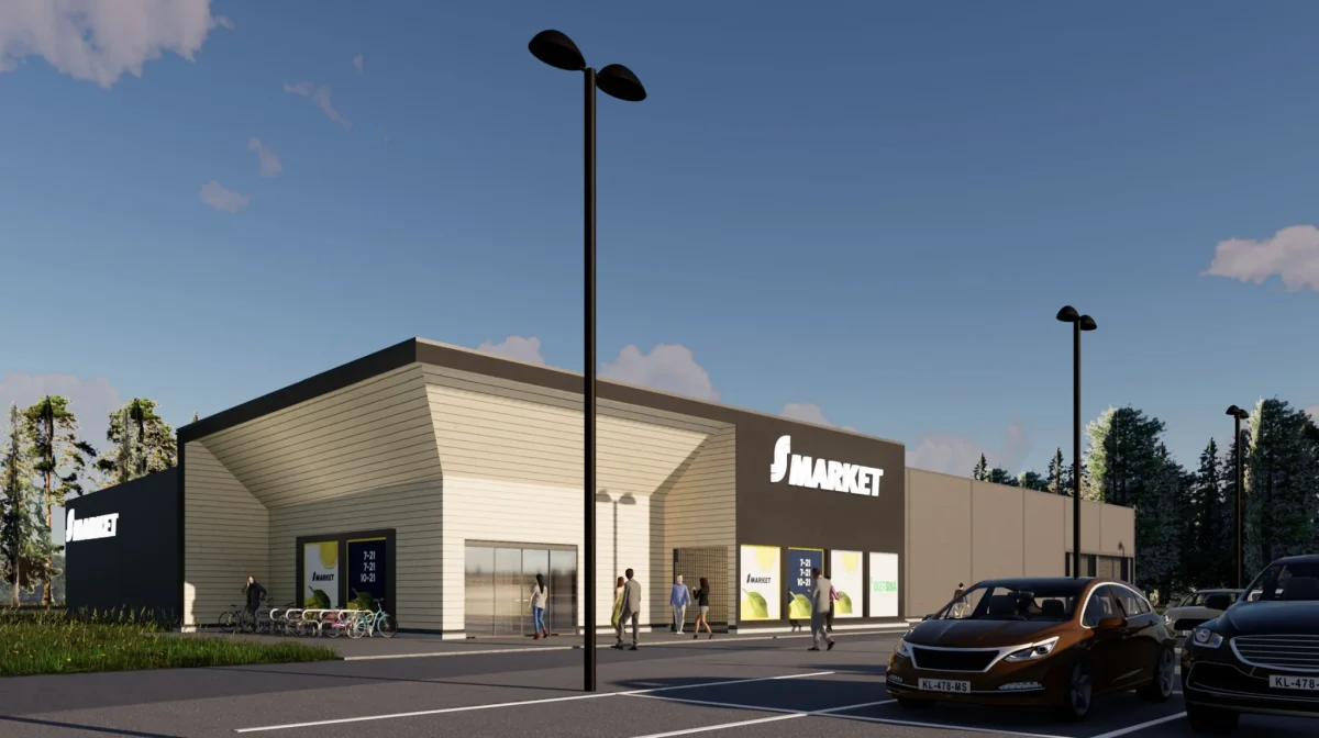 S-Market Zeniitti – Uudisrakennus Kempeleessä